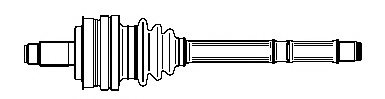 FARCOM 134245 Joint Kit, drive shaft
